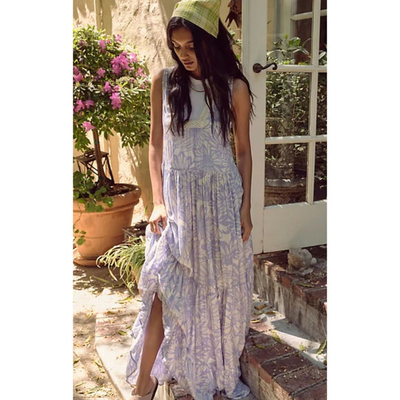 Free People Tiers For You Boho Dress - Picture 1 of 4